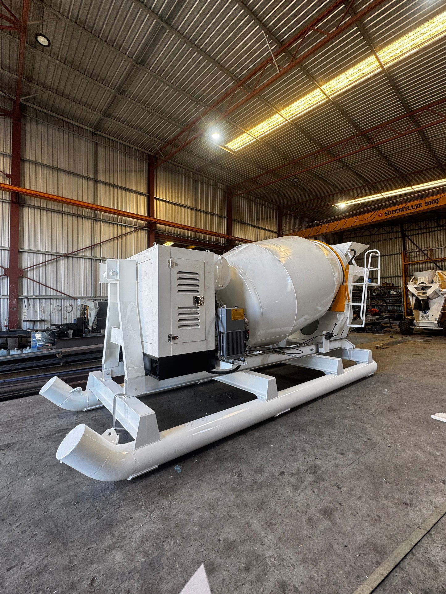 Portable Concrete Skid Mixer