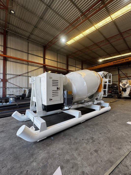 Portable Concrete Skid Mixer