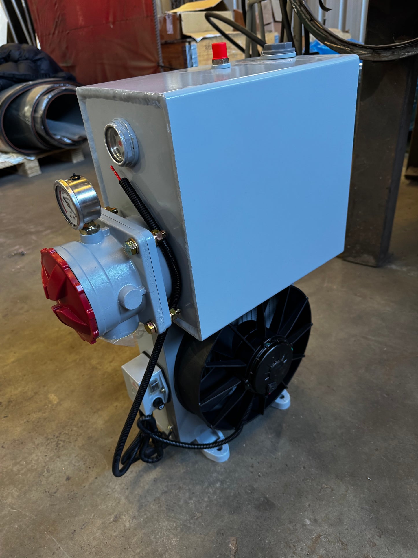 Hydraulic Oil Cooler with Fan